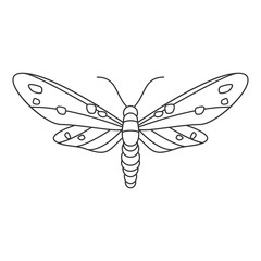 Butterfly icon. Simple element illustration. Butterfly symbol design from Insect collection set. Can be used in web and mobile