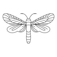 Butterfly icon. Simple element illustration. Butterfly symbol design from Insect collection set. Can be used in web and mobile