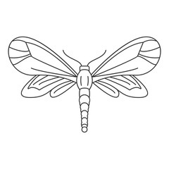 Butterfly icon. Simple element illustration. Butterfly symbol design from Insect collection set. Can be used in web and mobile
