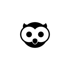 owl logo vector