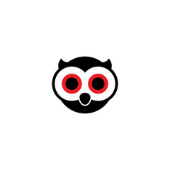 owl logo vector