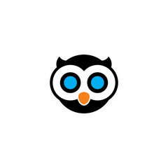 owl logo vector