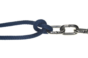 chain isolated on white background