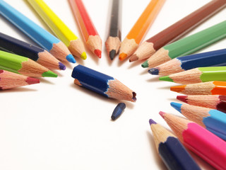Fototapeta premium Colour pencils