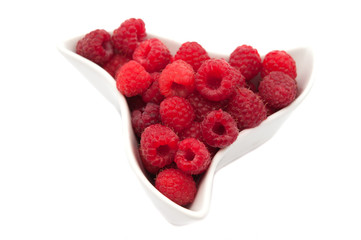 Tasty rose raspberry fresh food