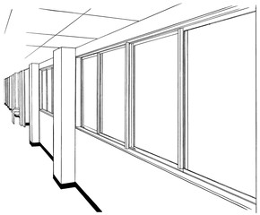 漫画風ペン画イラスト 明治大正風屋内 Wall Mural Wallpaper Murals Haikeisouko 漫画風ペン画イラスト 明治大正風屋内 Wall Mural Wallpaper Murals Haikeisouko