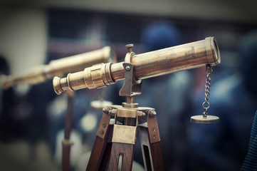 Old fashioned Telescope