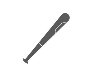 Baseball bat and baseball icon 