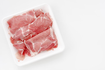 豚肩ロース薄切り