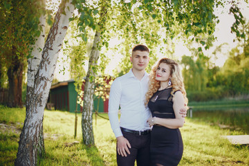 Fototapeta premium couple in love