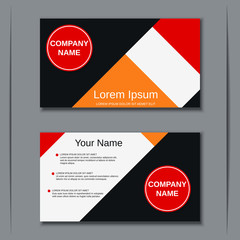 Business visiting card vector design template