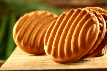 Traditional recipe- homemade cashew  cookies 