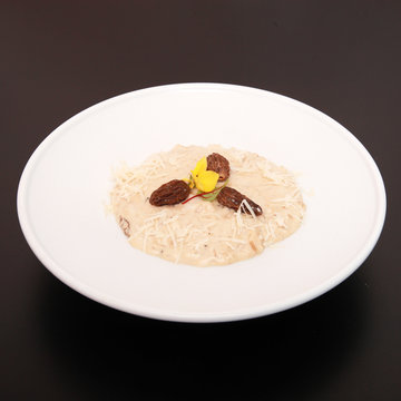 Risotto aux morilles