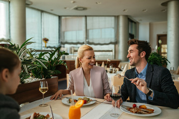 They laugh every day together