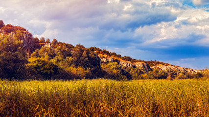 fall in the canyon