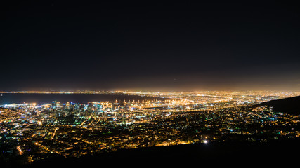 Capetown Cityscape at night