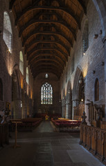 Fototapeta premium Brecon Cathedral, Wales, UK (Interior)
