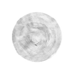 Black halftone circle. Vector Element for different design
