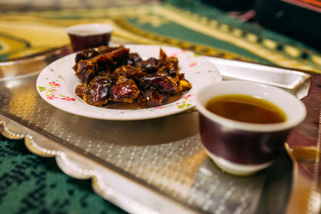 Dates and omani coffee