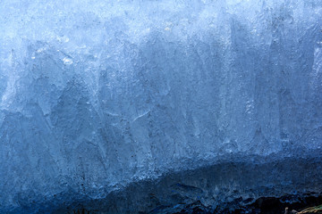 thawing ice floe