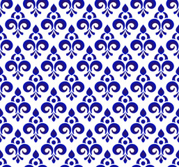 royal blue pattern