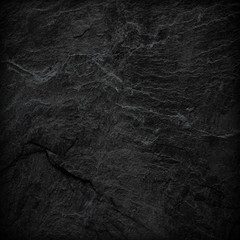 Fototapeta na wymiar Dark grey black slate background or texture. black stone