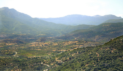 Mountain  near Nuoro. Sardinia. Italy
