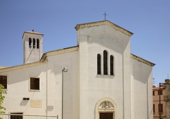 Rosario Church in Nuoro. Sardinia. Italy