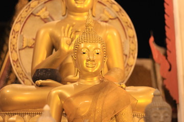 Buddha from Wat Bukkalo in Bangkok, Thailand
