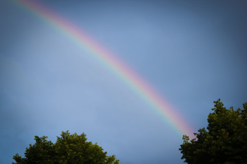 rainbow in the sky