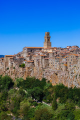 Fototapeta premium Pitigliano medieval town in Tuscany Italy