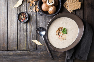 Mushroom cream soup