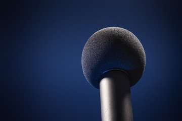 Interview Mikrofon mit Schaumstoffschutz