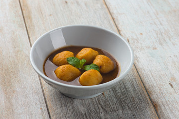 curry fish balls