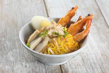 malaysian prawn noodle