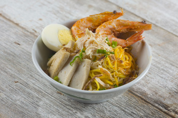 malaysian prawn noodle