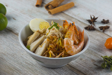 malaysian prawn noodle