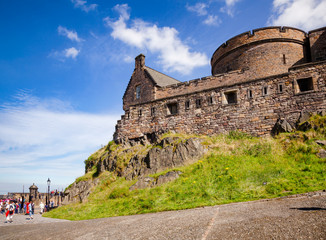 Fototapeta na wymiar Edinburgh Castle Scotland UK