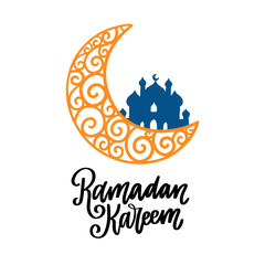 Fototapeta premium Ramadan Kareem illustration