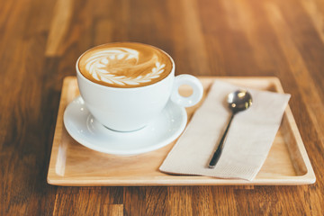 coffee cup latte art