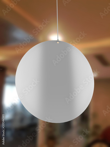 Download "Blank White Advertising ceiling Promotional Advertising ...