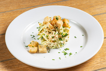salad with croutons