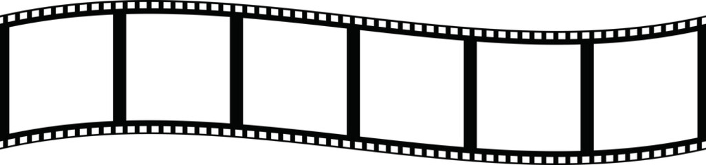 Movie film illustration