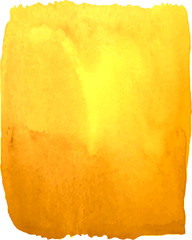bright yellow watercolor stain 
