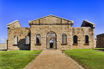 Fototapeta na wymiar Trial Bay Gaol Inner Facade