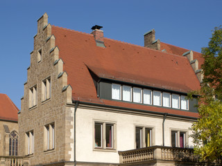 Fototapeta na wymiar Deutschhof in Heilbronn