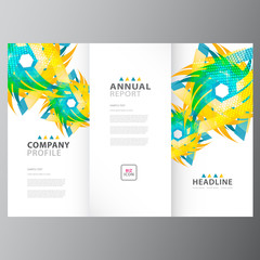 Annual business report template