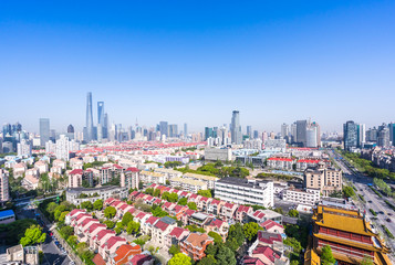 panoramic city skyline