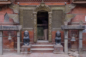 Nepal temple style, Katmandu, Neple
