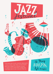 Jazz festival poster